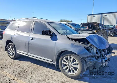 2014 Nissan Pathfinder S from USA, damaged, VIN 5N1AR2MN7EC687684